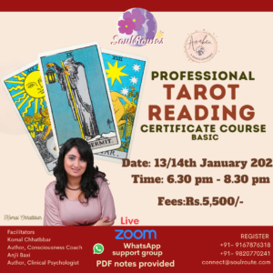 3 Day Professional  Tarot Course for Beginners